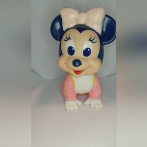 1984 baby mini mouse squeaky toy